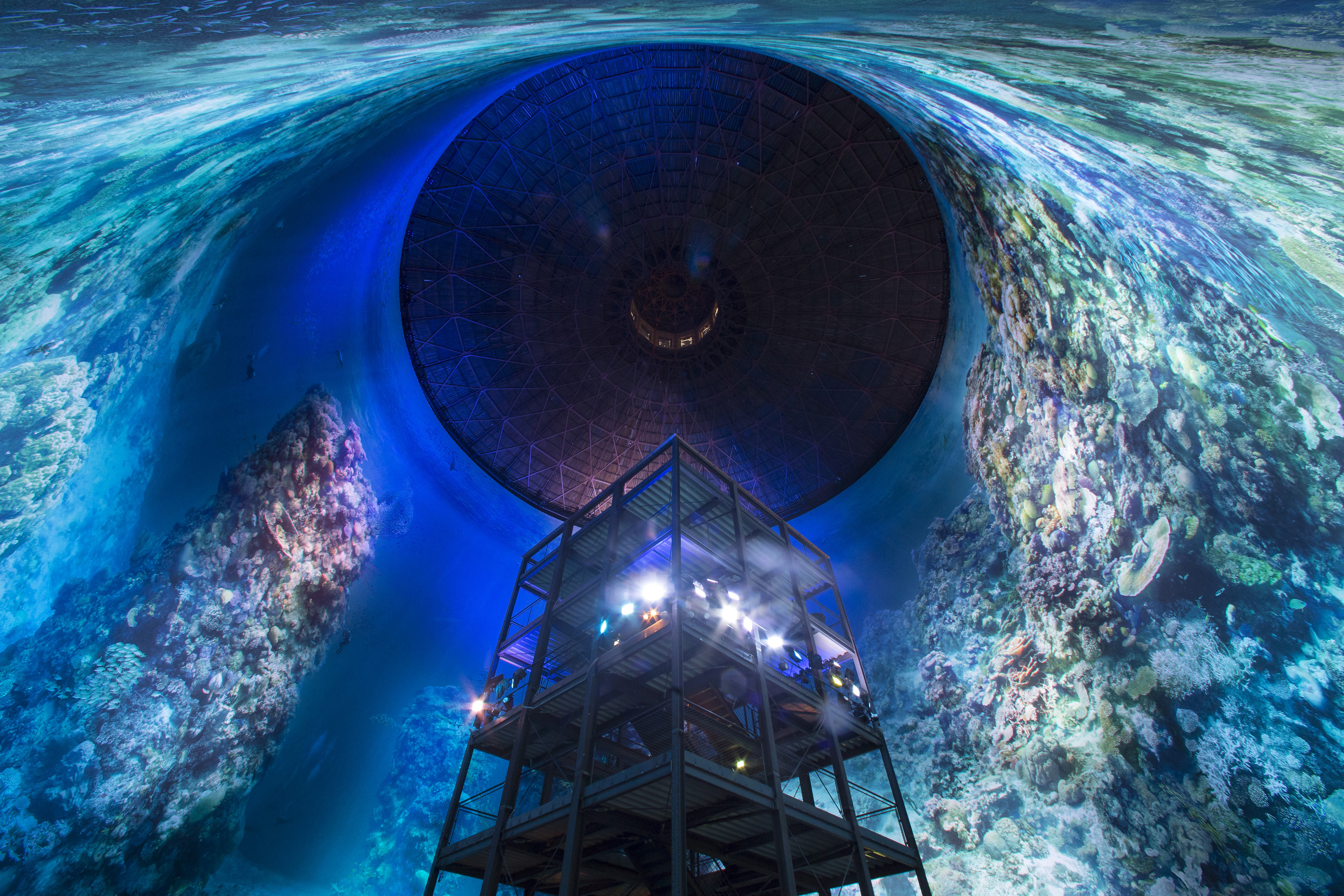 duif lexicon klif 360° panorama by artist Yadegar Asisi | Press | Press photos