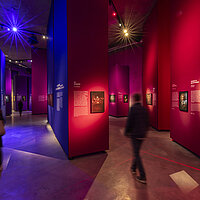 KONSTANZ 1414 – 1418 – 360°-Panorama  von Yadegar Asisi im Panorama Konstanz: Blick in die Ausstellung © asisi