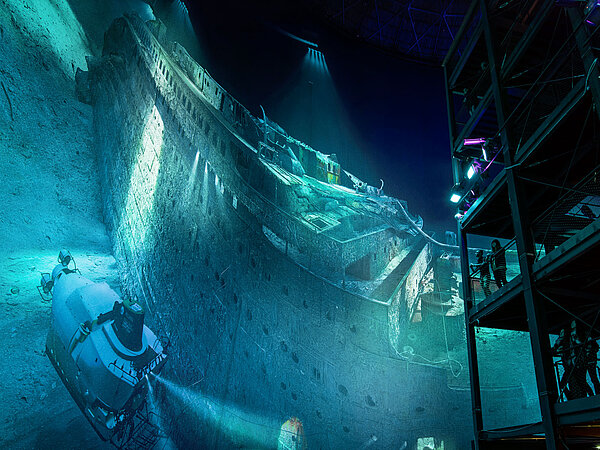 TITANIC – 360°-Panorama von Yadegar Asisi – Panoramainnenraum