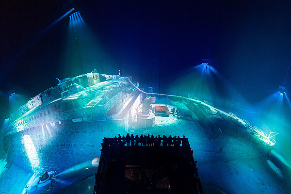 TITANIC: 360°-Panorama von Yadegar Asisi – Panoramaplattform