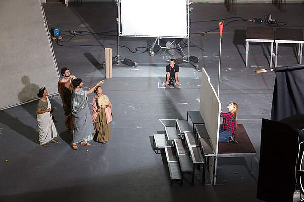 PERGAMON – 360°-Panorama von Yadegar Asisi – Making of – Fotoshooting