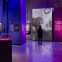 KONSTANZ 1414 – 1418 – 360°-Panorama  von Yadegar Asisi im Panorama Konstanz: Blick in die Ausstellung © asisi