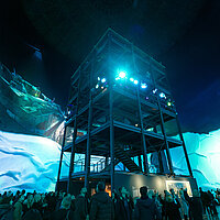 TITANIC, Unveiling of the panorama in Leipzig (2017), photo: Tom Schulze © asisi