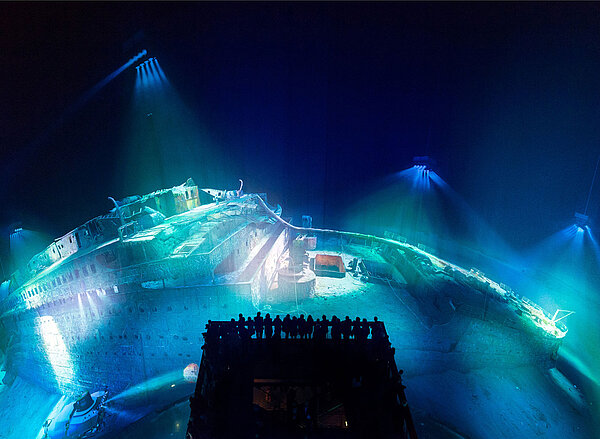 TITANIC – 360°-Panorama von Yadegar Asisi – Innenraum